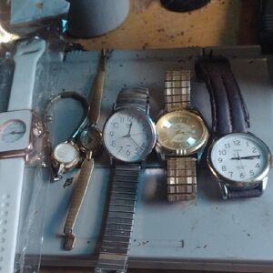 Gold and Silver Men's Watches